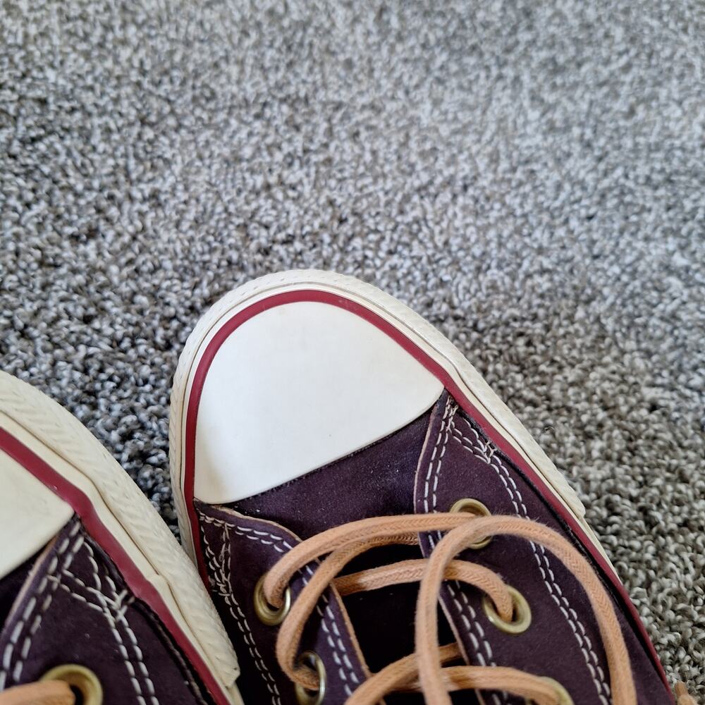Converse Lux Mid Wedge Burgundy womens 8 hi-top lace sneaker